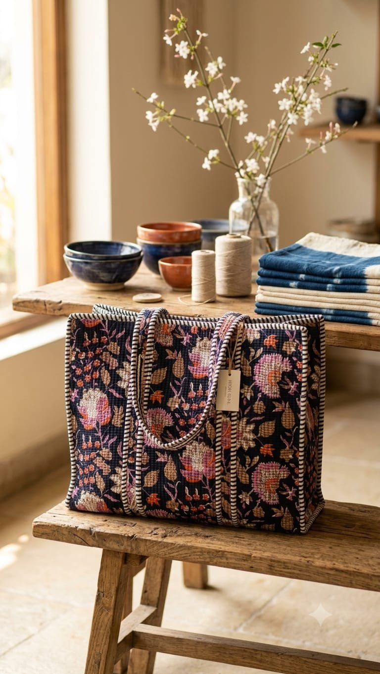 Quilted Tote Bags
