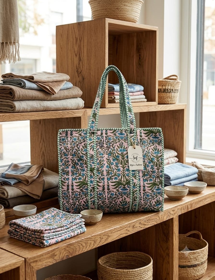 Quilted Tote Bags