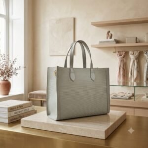 Style n Fashions "Celeste" Signature Vegan Leatherette Tote Bag